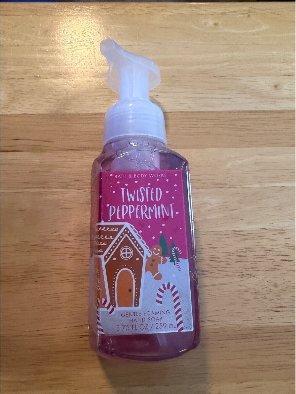 Bath & Body Works Twisted Peppermint Gentle Foaming Hand Soap 8.75 OZ